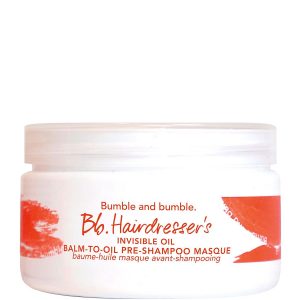 Hairdresser's Invisible Oil Balm-to-Oil Pre-Shampoo Masque | Bumble and bumble