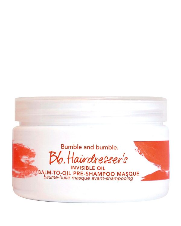 Hairdresser’s Invisible Oil Balm-to-Oil Pre-Shampoo Masque Bumble and bumble